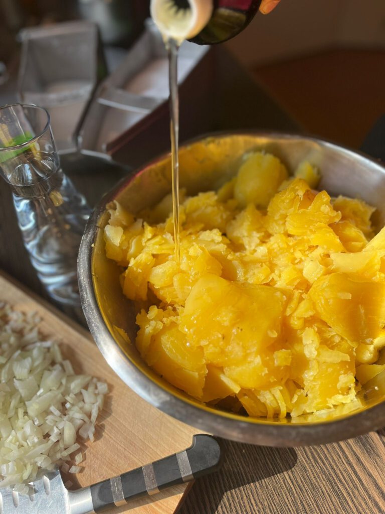 Bayerischer Kartoffelsalat kartoffelsalat 4